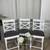 24” High Chairs / White Stools (3) / Sillas Altas 1 thumbnail