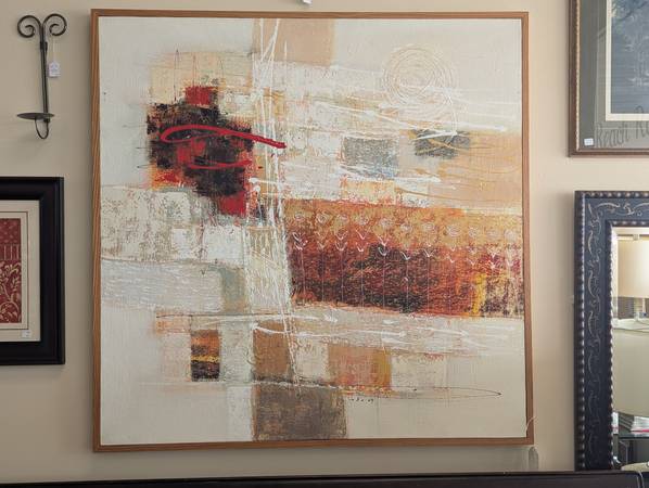 Artwork: Abstract on Canvas 1