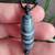 Antique Tibetan Blue Agate Dzi Bead Necklace 1 thumbnail