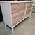 White / Brown Rustic Mid Century Modern Style 6 Drawer Dresser 3 thumbnail
