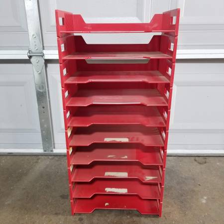 Eldon Office Products Stackable File Paper filing Letter Trays 10x 1