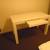 White Computer/Office Desk/ West Elm/Parsons 2 thumbnail