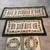 4 piece Hand made cross stitched Table Runners, table toppers 1 thumbnail