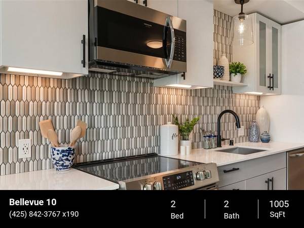 $3,785 / 2br - 1005ft2 - Quartz Countertops, Fitness Center, Entertaining Kitchen, Must See (Bellevue)63934549016451122