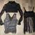 3 Dance Bra Tops, Child Large, Girl 12-14, Dress-Up Clothes, Worn Once 1 thumbnail