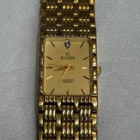Elgin Diamond Quartz Watch, Mens/Womens - $40 (East Wenatchee)63441553165187121