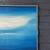 Vintage Blue Horizon Seascape Oil Painting by Delmary - Signed Origina 4 thumbnail