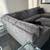 Modern Modular Gray Sectional with Deep Seats and Ottoman 3 thumbnail