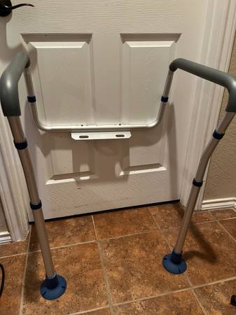 Toilet Commode Rail 1