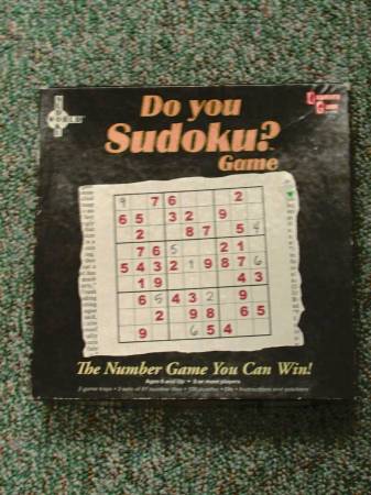 Do You Sudoku game 1