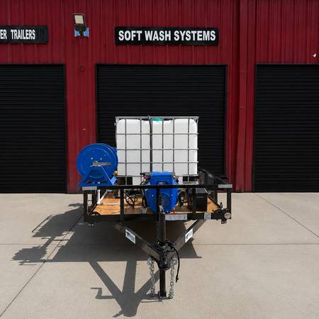 Pressure Washing Trailer 1
