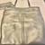 Preowned Handbag Cole Haan Metallic Silver Bag + Matching Wallet 4 thumbnail