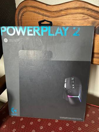 unopened Logitech Powerplay 2 wireless mouse charging pad 1