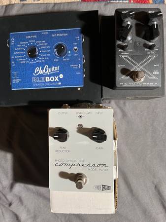 Effectrode, Darkglass, Bluguitar pedals 1