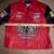 NEW Vtg Women #24 Jeff Gordon DuPont Red Leather Jacket NASCAR Sz Lg 17 thumbnail