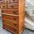 Maple Colonial Chippendale Tallboy Dresser Chest of Drawers 4 thumbnail