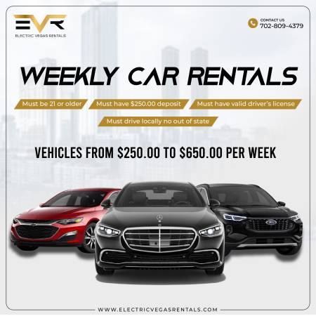 Weekly Rentals 1