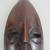 African Hand Carved Wooden Folk Art Tribal Mask Wall Decor 14" Tall 2 thumbnail