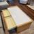 Like New Pottery Barn Wood and Marble Rectangular Coffee Table 5 thumbnail