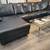 Large Black Leather Sectional Sofa by Creative Leather 2 thumbnail