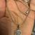 Sterling Silver Necklace with Natural Moon Stone 11 thumbnail
