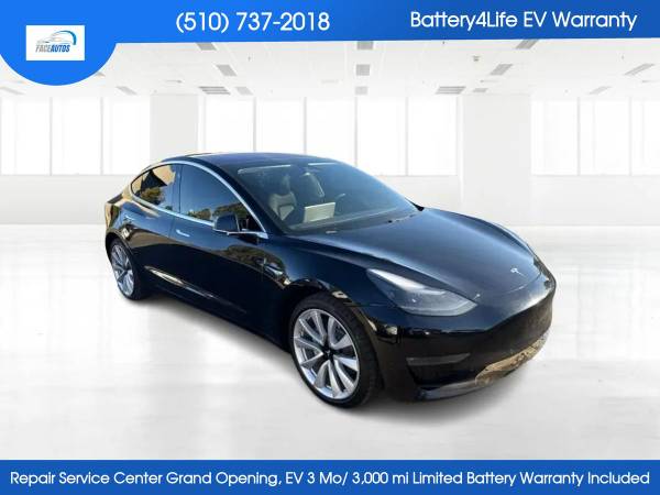 2018 Tesla Model 3 Long Range Sedan 4D 1