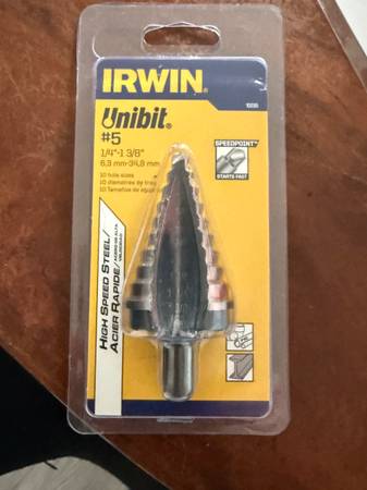 Unibit® Step bit 1/4"-1 3/8" 1