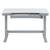 White Twin Star Adjustable Desk for the Growing Student 5 thumbnail