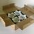 Porcelain Tulip Shaped Pedestal Bowls Cups (Set of 4)  New in Box 5 thumbnail