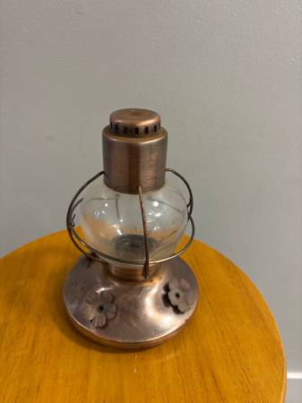 Vintage Decorative Copper Finish Mini Lantern 1