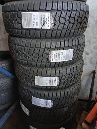 4 New Tires Installed/ 4 Llantas Nuevas Instaladas 275/60/20 AT Arisun 1