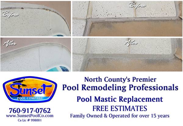 💦 Professional & Affordable Pool MASTIC/DECK-O-SEAL/CAULKING 💦 1