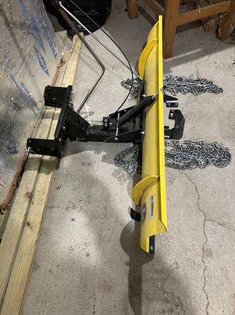 John Deere snow plow 1