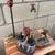 Bring a unique rustic charm to your home with this 4-piece Vintage Industrial St 1 thumbnail