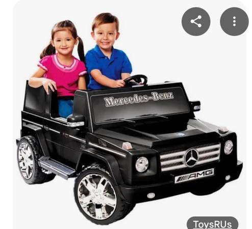 Power car mercerdez benz 2 seater 1