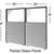 NEW Office Furniture: Office PARTITIONS, RECEPTION DESKS 6 thumbnail