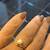 18K Italian Yellow Gold Ring (Size 6) with Natural Pearl 6 thumbnail