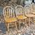 6 dining kitchen chairs. Solid wood 4 thumbnail