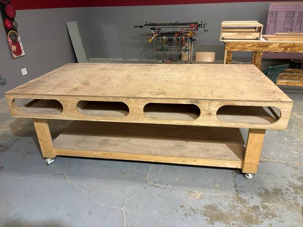 4 x 8 Shop Table 1