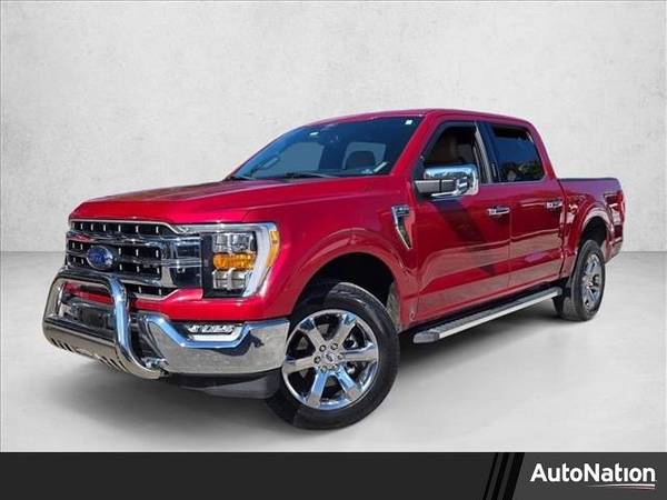 2022 Ford F-150 4x4 4WD F150 Truck LARIAT Crew Cab 1