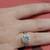 18k White Gold Halo Engagement Ring .31 TCW - discontinued 2 thumbnail
