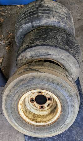 Golf cart wheels and tires 1