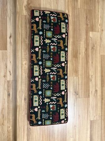 Reduced Wildlife bench cushion 1