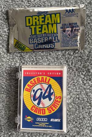 2001 Sunoco Baseball Dream Team LE & 1994 Baseball Set 1