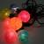VINTAGE FROSTED LIGHTED ICE CHRISTMAS BULBS (1 STRAND w/ 7 BULBS) 2 thumbnail