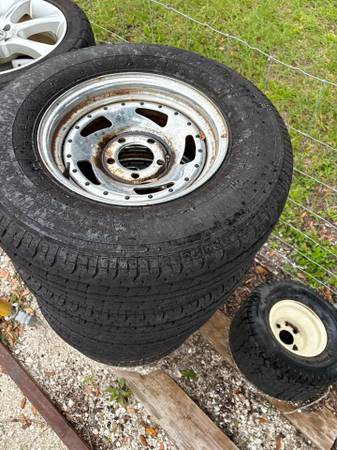 used ST215/75R14 Tires 1