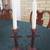 2 Beautiful Glass Cross Candle Holders 1 thumbnail