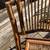 Set of 3 vintage tortoiseshell bamboo folding chairs A207 6 thumbnail