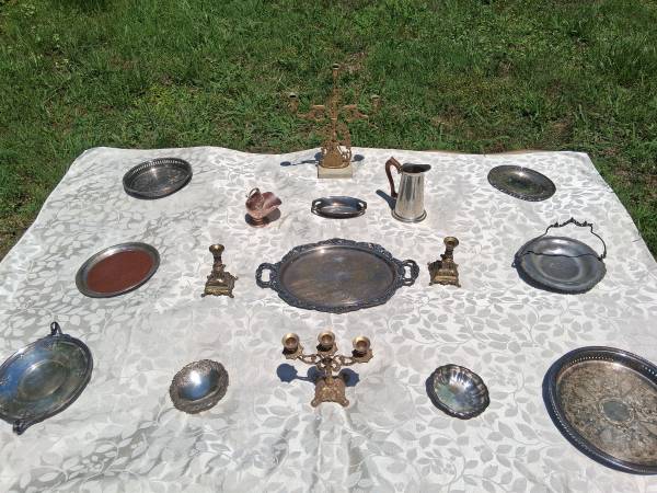 Silver Plate & Brass 1