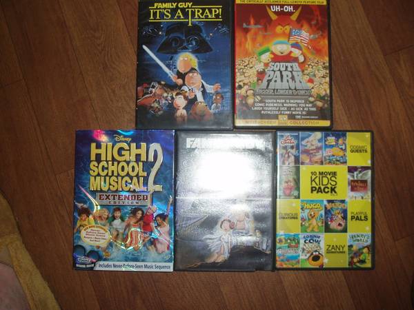 childrens DVDs 1
